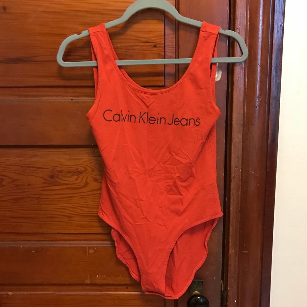 Calvin Klein jeans bodysuit
